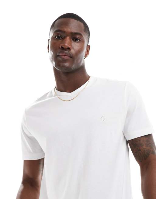 French Connection v-neck t-shirt in white | ASOS