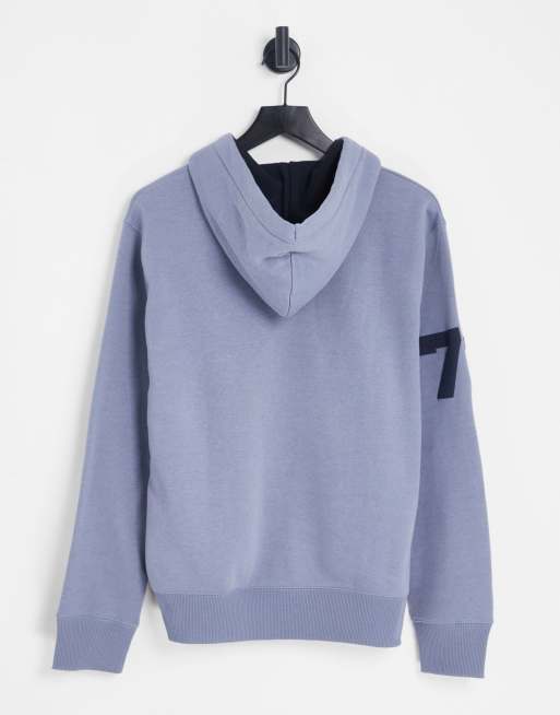 Relaxed Raglan Sweatshirt - Captains Blue