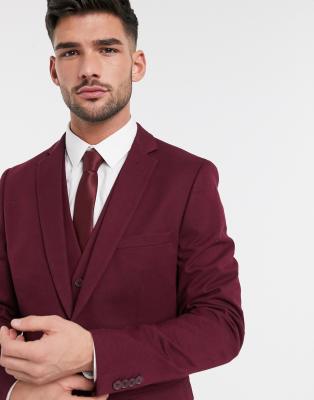 french connection slim fit olive flannel suit