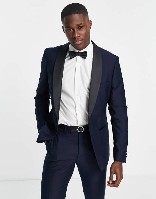 French Connection wedding slim fit tuxedo suit jacket | ASOS