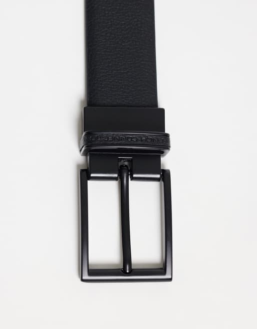 French Connection wendbarer Ledergürtel mit 2 Seiten in Schwarz und Marineblau, 3 von 3