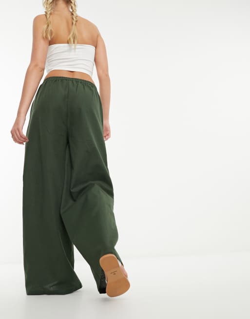 French connection wide leg trousers sales