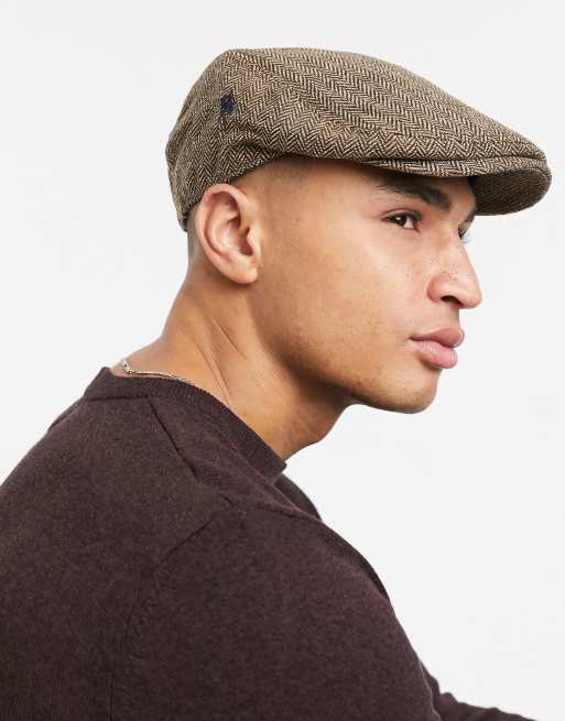 French Connection winter flat cap ASOS