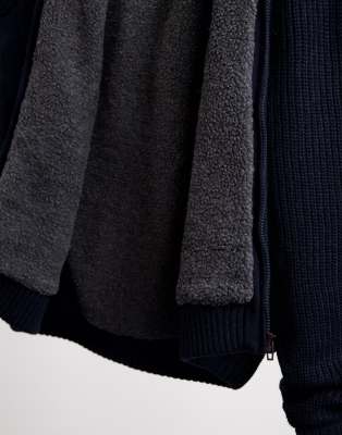 hooded wool jumper