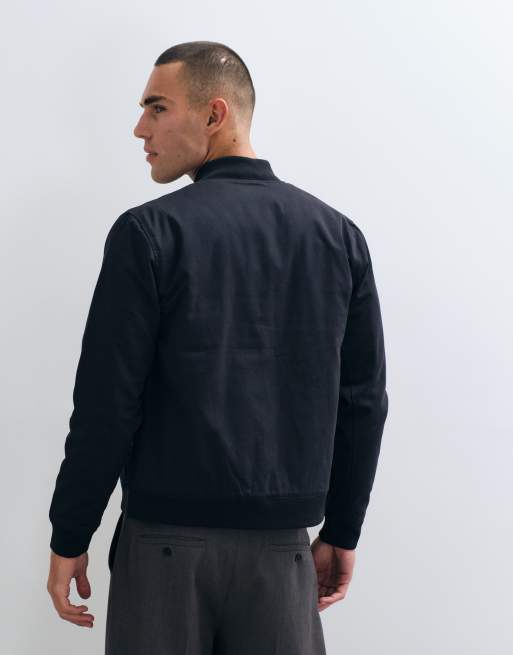 French Connection worker bomber jacket in navy, 5 of 5