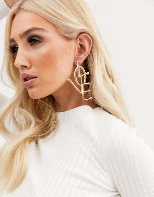 Asos statement sale earrings