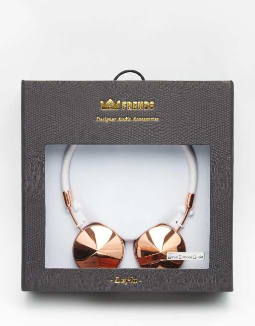 FRENDS Layla Rose Gold Headphones