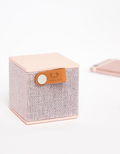 Fresh N Rebel Rockbox Cube Wireless Speaker In Pink