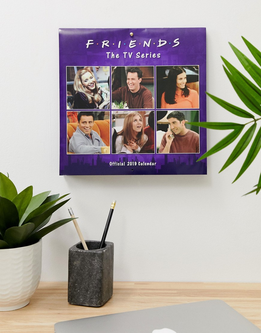 FRIENDS 2019-kalendar-Multifarvet