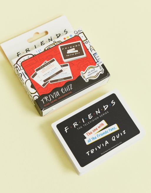 Paladone Friends Tv Show Trivia Quiz Cards Card Games Contemporary