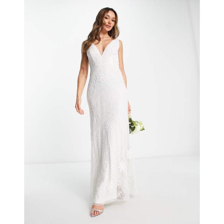 Frock and frill 2024 embellished maxi dress