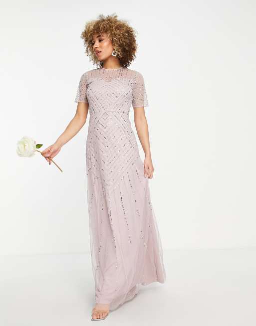 Short With Frill Dusty Mauve