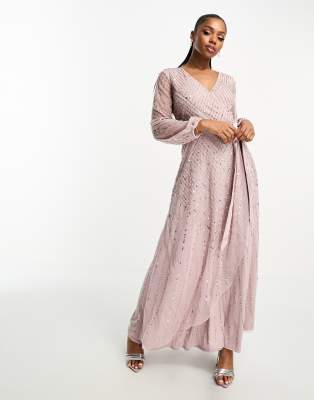 Taupe 2024 pink dress