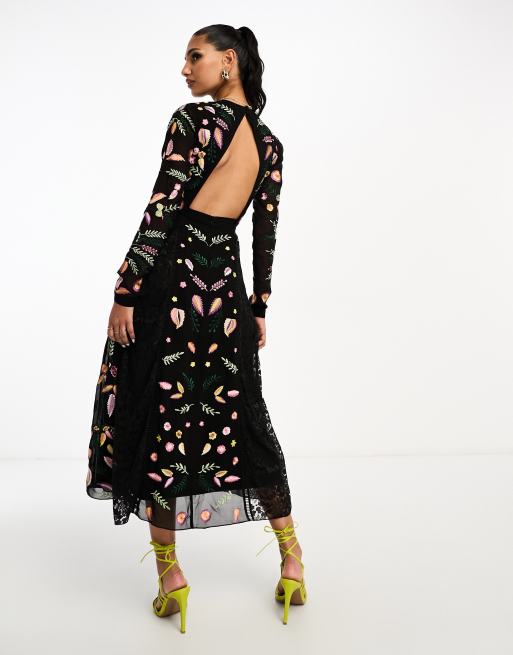 sachin and babi light blue dress Designer Asos Embroidered Maxi Dresses for Women - Up to 60% off main image 0