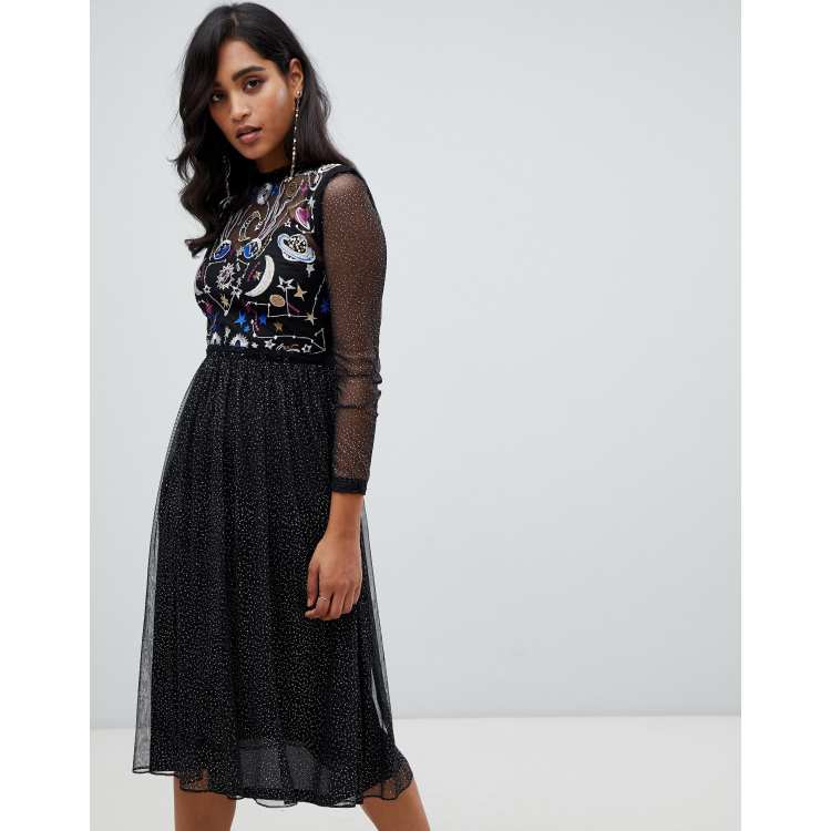 Frock and on sale frill galactic dress