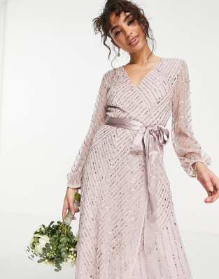 frock and frill robe
