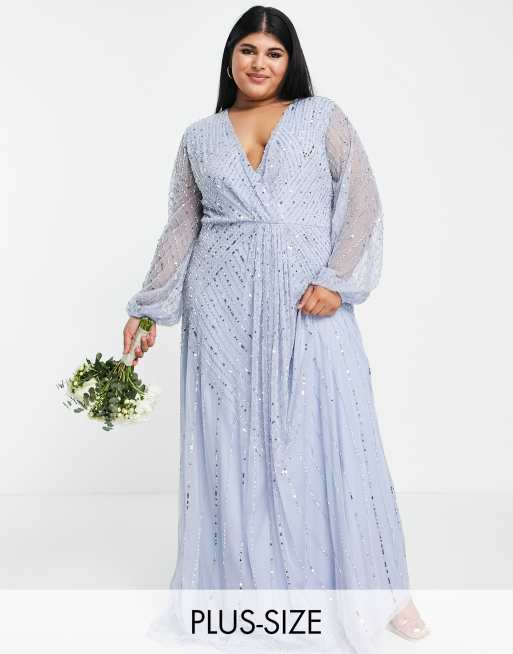 Frock and on sale frill plus size