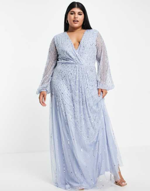 Frock and frill plus size sale