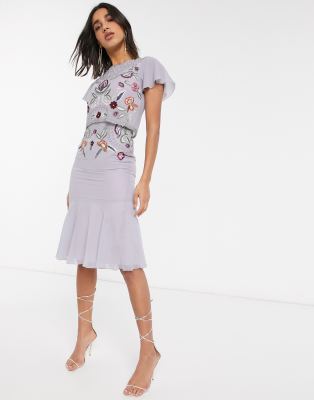 midi frock designs