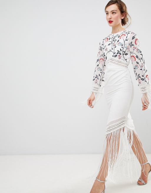 frock frill sleeves