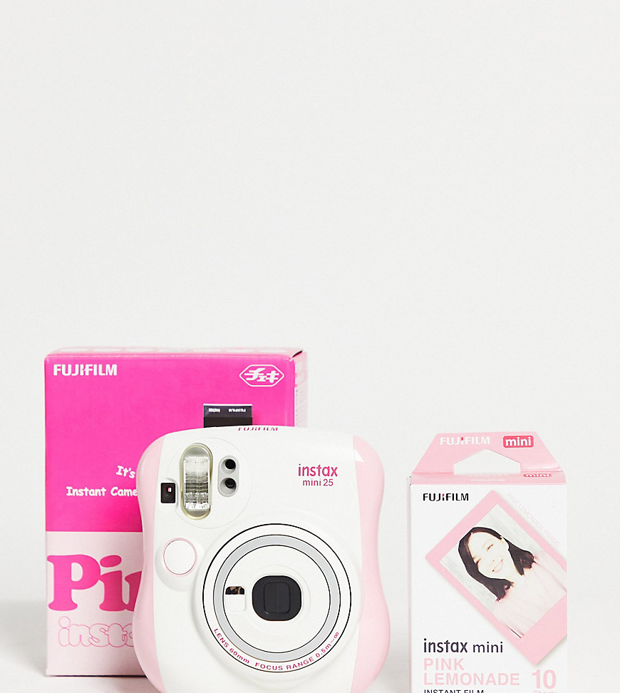 Fujifilm - Exclusives - Instax Mini 25 roze camera bundel-Geen kleur