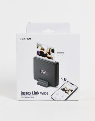 Fujifilm Instax Link Wide Printer - Mocha Grey