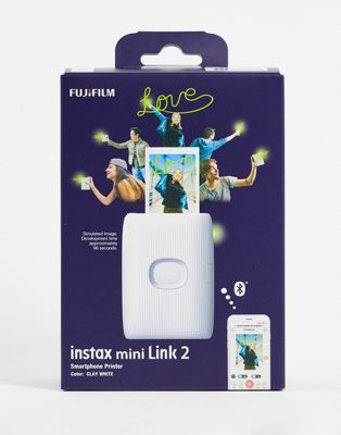 Fujifilm Instax Mini Link2 Printer - Clay White