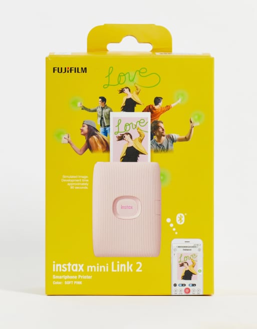 Fujifilm Instax Mini Link 2 Wireless Photo Printer - Soft Pink