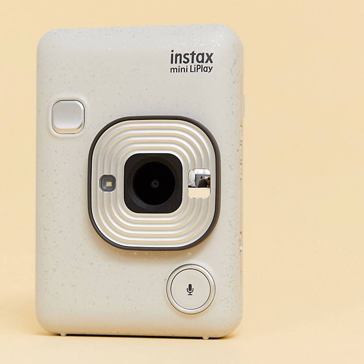 maagpijn programma Oneerlijk Fujifilm instax Mini LiPlay camera in stone white | ASOS