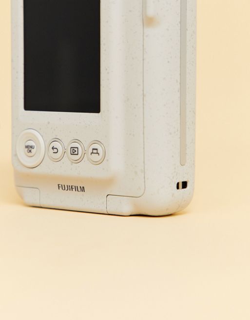 Fujifilm instax Mini LiPlay camera in stone white