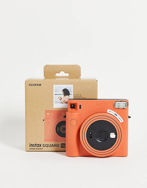 asos.com | Fujifilm instax SQUARE SQ1 Camera Terracotta Orange