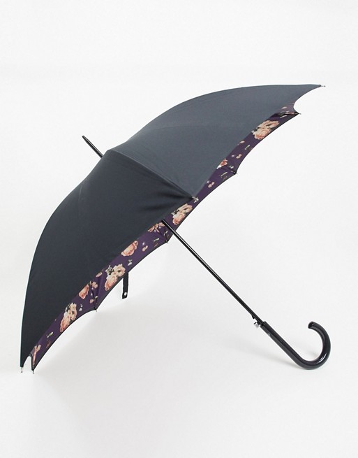 Fulton Bloomsbury Midnight Bloom Umbrella