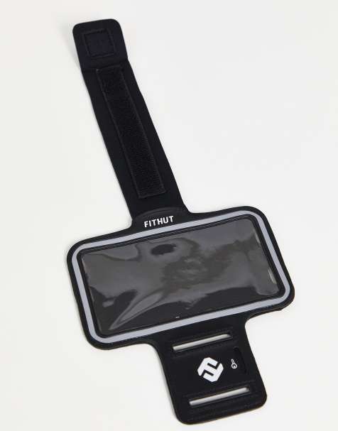 Funda adhesiva negra para móvil de FitHut - view 1