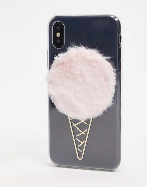 Funda con diseño de helado para iPhone X/XS de Skinnydip