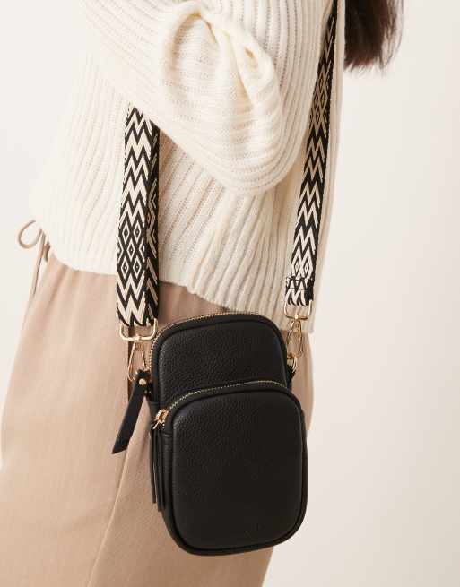 Funda para el teléfono negro de Accessorize