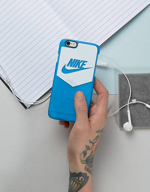 Pence Maestro Porra Funda para iPhone 6 en azul Heritage de Nike | ASOS