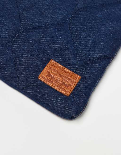 Funda para portátil vaquera azul de Levi's, 2 de 3