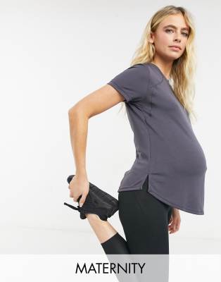 фото Футболка asos 4505 maternity-серый