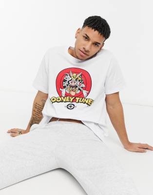 фото Футболка looney tunes thats all folks-белый poetic brands