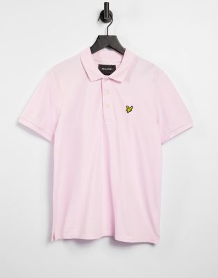 фото Футболка-поло lyle & scott-сиреневый