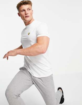 фото Футболка с принтом орла lyle & scott sport-белый