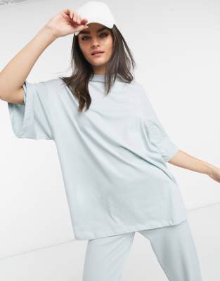 фото Футболка в стиле oversized с принтом asos 4505-зеленый