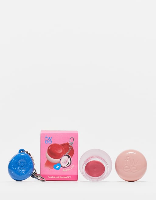 fwee - Lip & Cheek Blurry Pudding Pot en sleutelhanger in kleur Like! 5 g