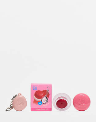 Korean Skincare Fwee Lip & Cheek Blurry Pudding Pot + Free Pendant Keyring shade cherry-No colour