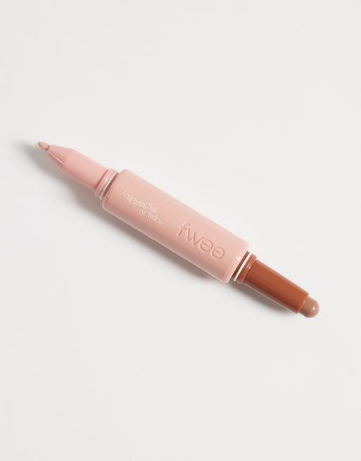 fwee Long -Lasting Dual Colour Eye Shadow Stick - 02 Soft Blink, 3 of 4