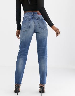 3301 high straight 90's ankle jeans