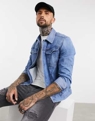 G-star 3301 Slim Denim Jacket-blue ModeSens