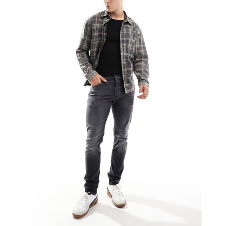 G star tartan jeans clearance