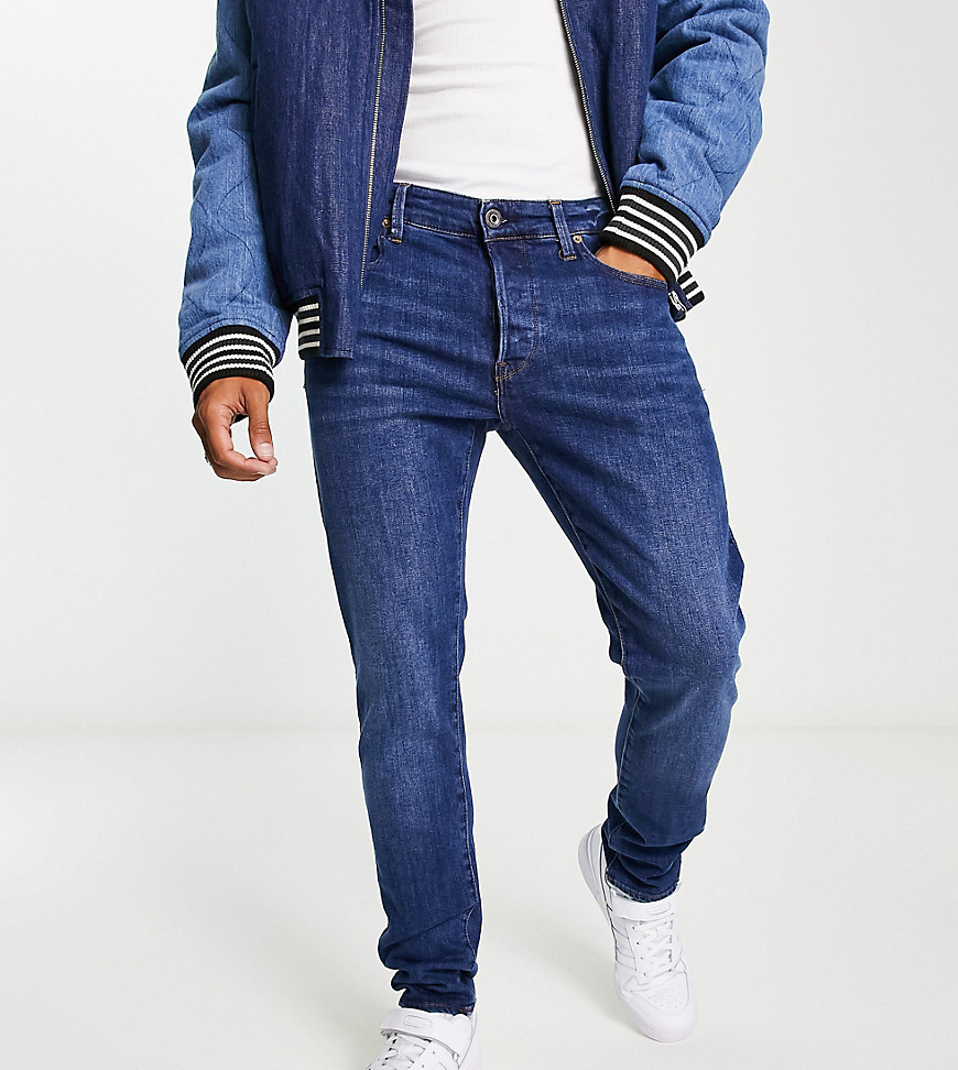 G-Star 3301 slim jeans in mid wash Exclusive at ASOS-Blue