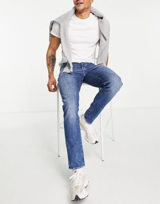 G-Star 3301 Slim jeans in midwash